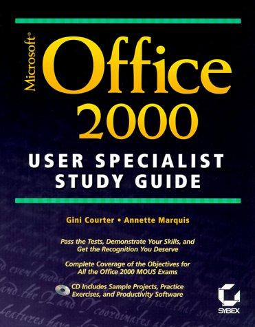 Microsoft Office 2000 user specialist study guide