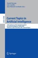 Current Topics in Artificial Intelligence