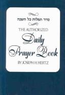 The Authorized Daily Prayer Book