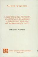 Il requisito della perpetuità nell'incapacità di assumere le obbligazioni essenziale del matrimonio (Can. 1095,3p□0s□)