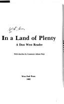 In a land of plenty