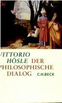 Der philosophische Dialog: eine Poetik und Hermeneutik