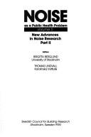 Noise as a Public Health Problem