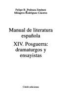 Manual de literatura española