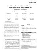 Guide for Concrete Slabs That Receive Moisture-Sensitive Flooring Materials
