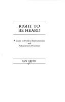 Right to be heard