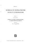 Scholia in Vespas, Pacem, Aves et Lysistratam