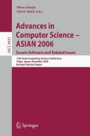 Advances in Computer Science--Asian 2006