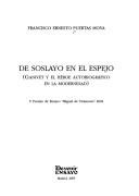 De soslayo en el espejo