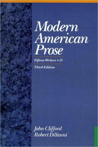 Modern American Prose
