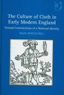 The culture of cloth in early modern England