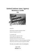 United Nations Inter-agency Resource Guide for Small Enterprise Development