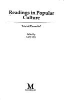Readings in Popular Culture
