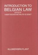 Introduction to Belgian Law
