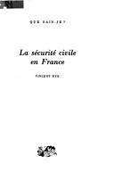 La sécurité civile en France