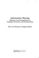 Information Sharing