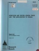 Subsidies and United States Trade Law