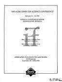 Proceedings, 1993 ACM Computer Science Conference