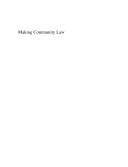 Making Community Law