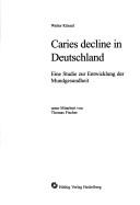 Caries Decline in Deutschland
