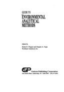 Guide to environmental analytical methods