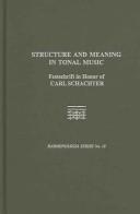 Structure and meaning in tonal music