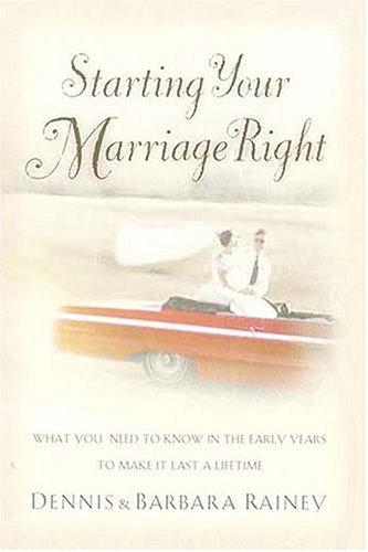Starting your marriage right