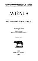 Les Phénomènes d'Aratos (Collection Des Universites de France Serie Latine) (French Edition)