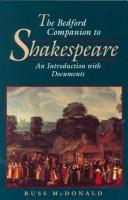 The Bedford companion to Shakespeare