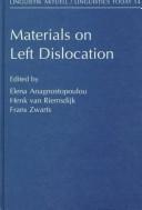 Materials on Left Dislocation