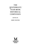 The Statesman's year-book historical companion
