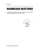 Marriage Matters