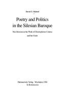 Poetry and politics in the Silesian Baroque