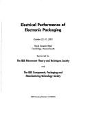Electrical Performance of Electronic Packaging