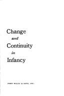 Change and continuity in infancy