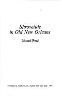 Shrovetide in Old New Orleans