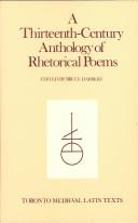 A Thirteenth-Century Anthology of Rhetorical Poems