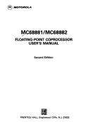 MC68881/MC68882 Floating-Point Coprocessor User's Manual