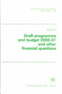 Draft Programme and Budget 2000-01 and Other Financial Questions