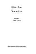 Editing Texts - Texte edieren