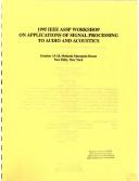 1995 IEEE ASSP Workshop on Applications of Signal Processing to Audio and Acoustics