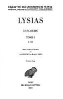 Discours ... Texte établi et traduit par Louis Gernet ... et Marcel Bizos