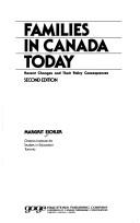 Families in Canada today