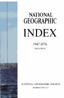National Geographic Index, 1947-1976