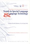 Trends in special language & language technology