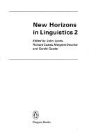 New Horizons in Linguistics 2