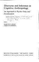 Discourse and Inference in Cognitive Anthropology