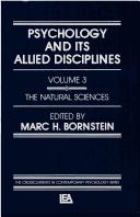 Psychology and its allied disciplines