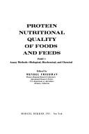 Protein Nutritional Quality of Foods and Feeds