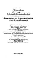 Symposium on Scholarly Communication
